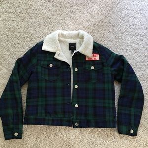 Forever 21 fuzzy jacket